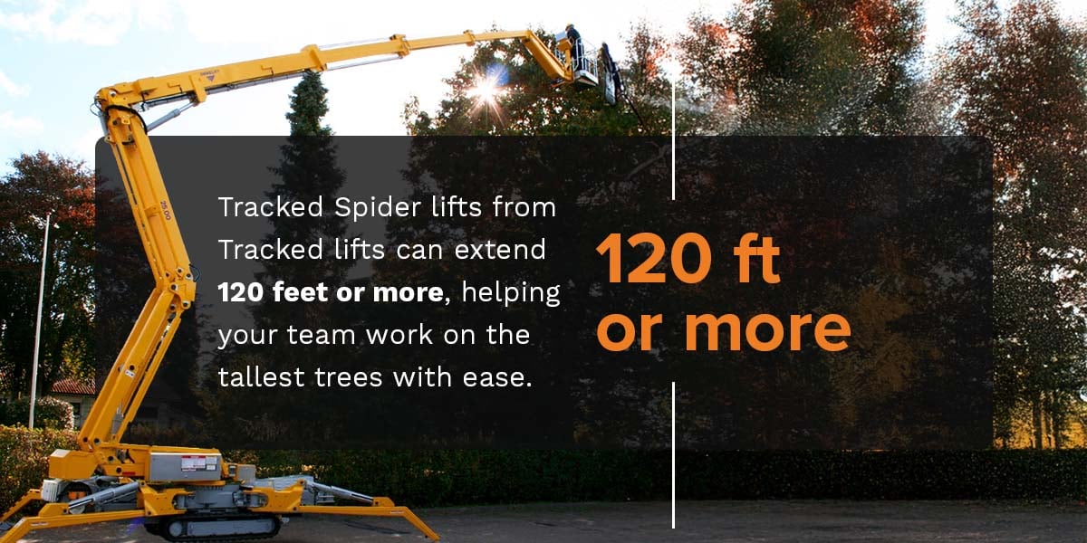 Advantages of Tracked Spider Lifts From Tracked Lifts