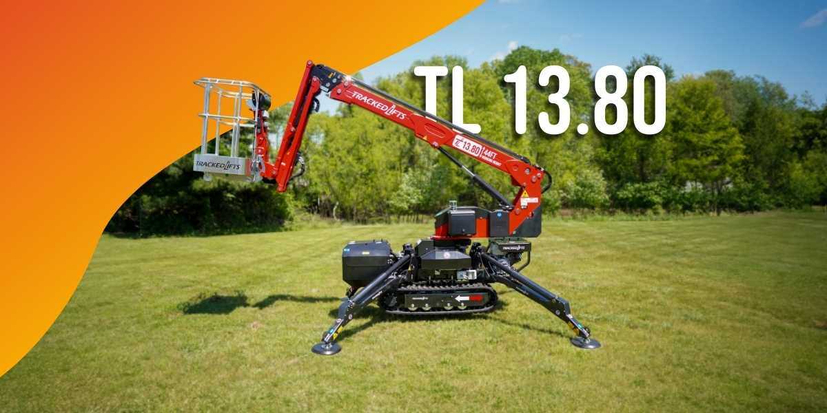 Discover the Compact Yet Mighty TL 13.80 from Tracked Lifts – Our Newest Addition to Our Spider Lift Lineup